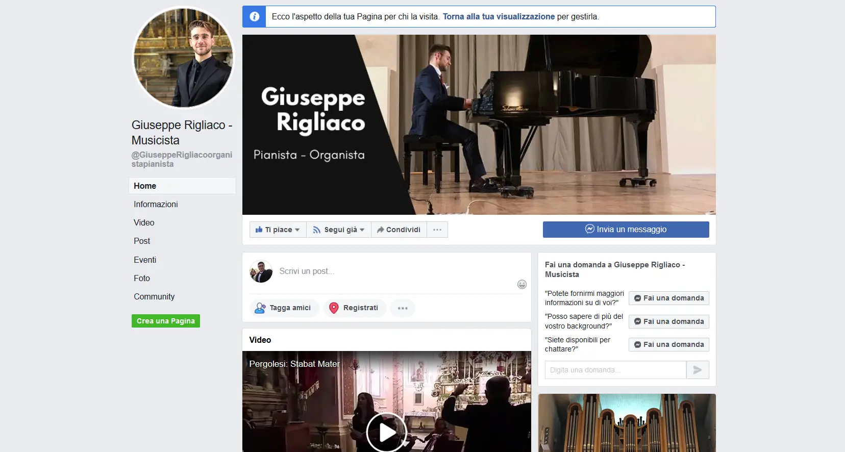 Facebook Giuseppe Rigliaco
